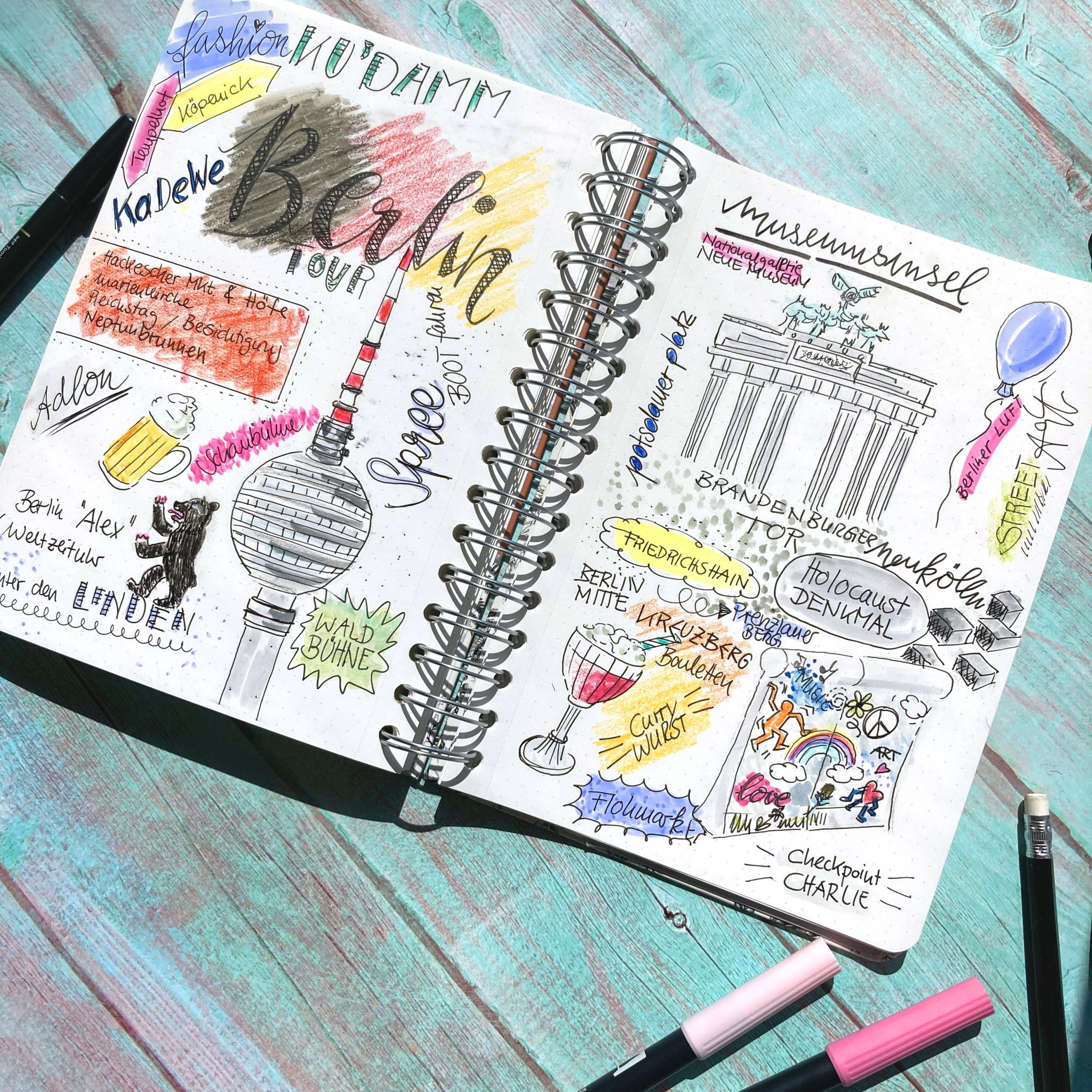 Paper Flair Bullet Journal Tagebuch mit Sketchnotes Paper Flair Bullet Journal Tagebuch mit Sketchnotes