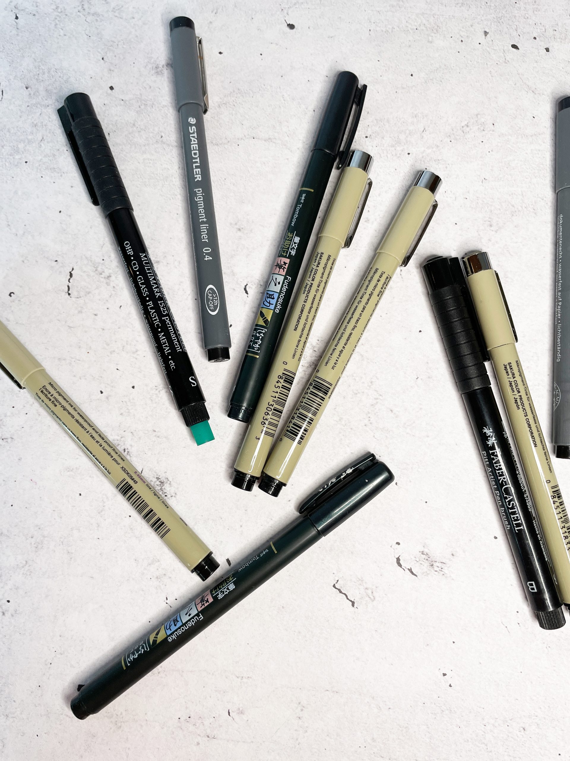 Paper Flair FineLiner 2 Handlettering und Bullet Journal Stifte