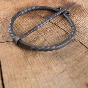 mittelalter handgeschmiedete ringfibel fibel